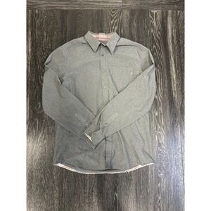 Marmot Shirt Mens Medium Gray Long Sleeve Button Up Outdoor Workwear Casual